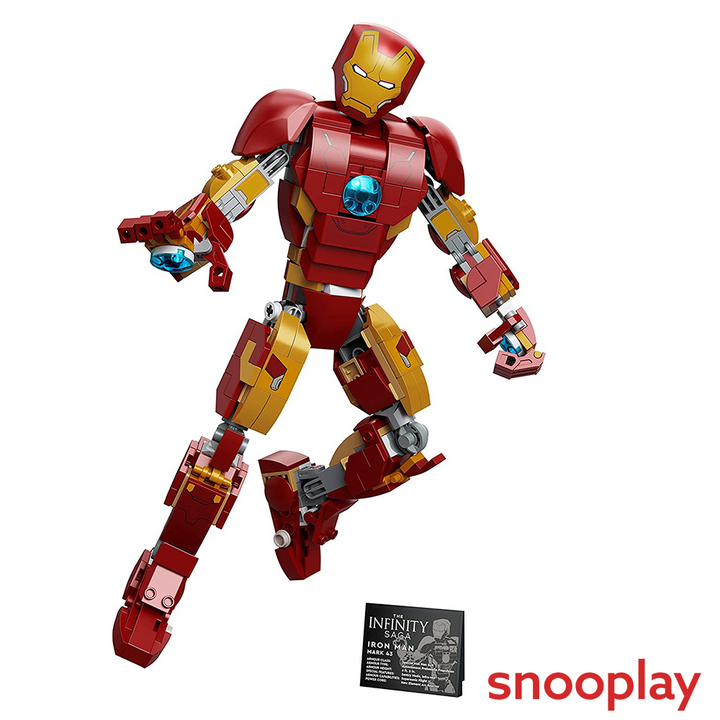 LEGO Iron Man Figure V29  Construction Blocks Set (Battery Operated) (76206)