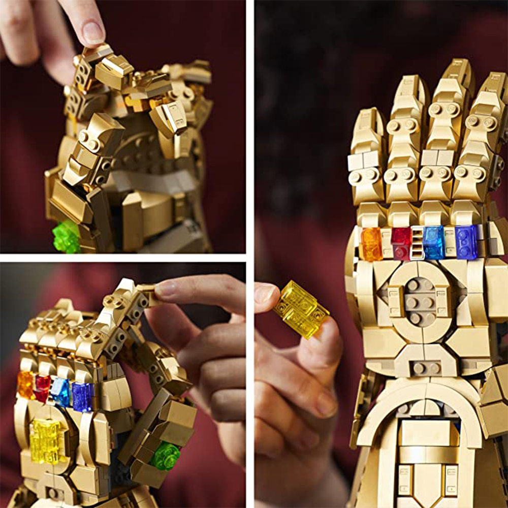 LEGO Marvel Infinity Gauntlet Construction Blocks Kit (76191)