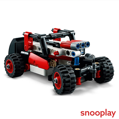 LEGO Loader Toy Excavator & Hot Rod Car Construction Blocks Kit (42116)