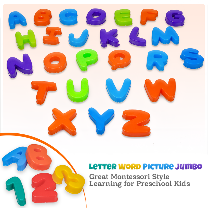 Letter Word Picture Jumbo - English Alphabets