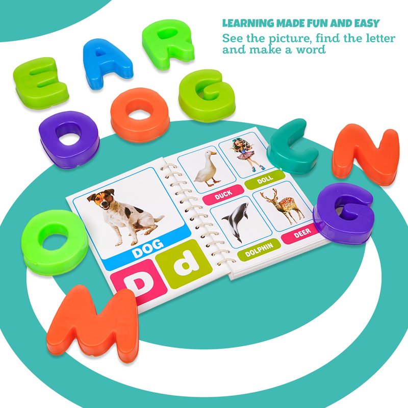 Letter Word Picture Jumbo - English Alphabets