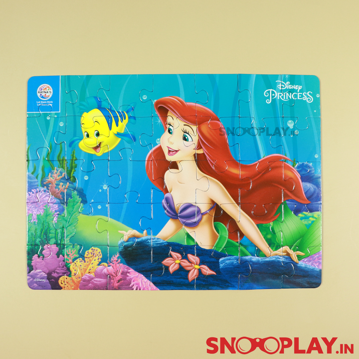 Licensed Disney Princess Puzzle Game- 4 in 1 Puzzle Game