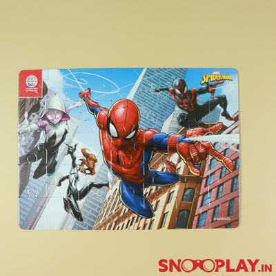 Licensed Spiderman Puzzle Game- 4 in 1 Puzzle Game
