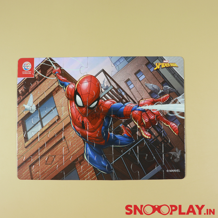 Licensed Spiderman Puzzle Game- 4 in 1 Puzzle Game