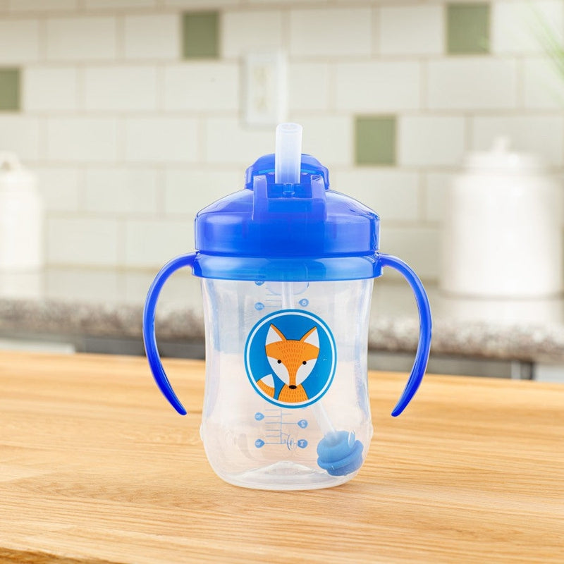 Feeding & Weaning Sipper Baby's First Straw Water Bottle (Blue)