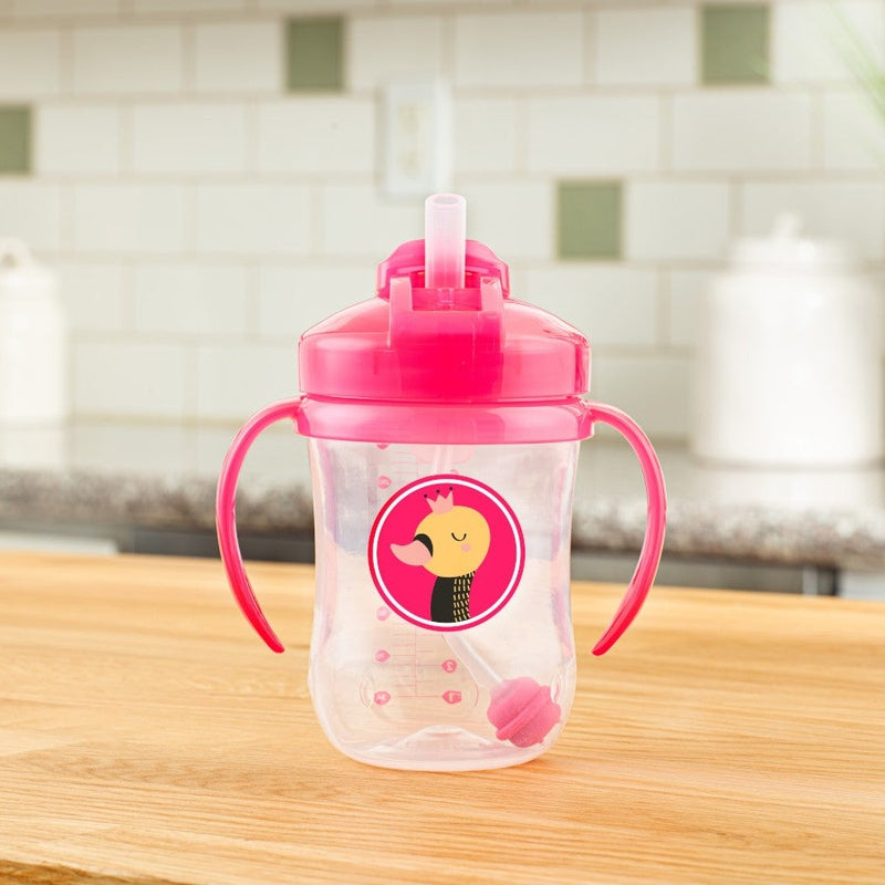 Feeding & Weaning Sipper Baby's First Straw Water Bottle (Pink)