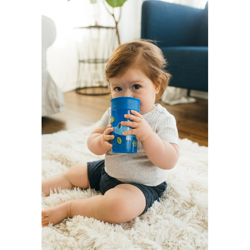 Feeding & Weaning Sipper Smooth Wall Cheers 360 Cup (Blue Deco)