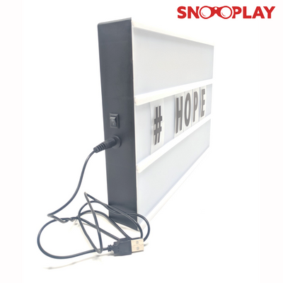 LED Light Board lamp notice board decoration quirky online india