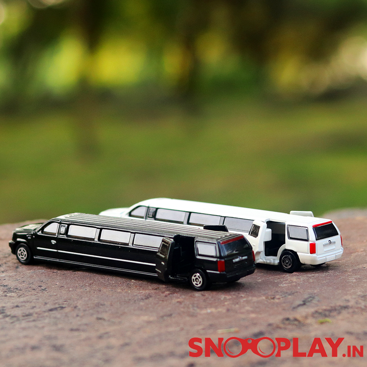 Diecast Car Scale Model resembling Limousine- Assorted Colors