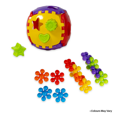 Link & Sort 2 in 1 (12 Star Shaped Links & Shorter Ball)