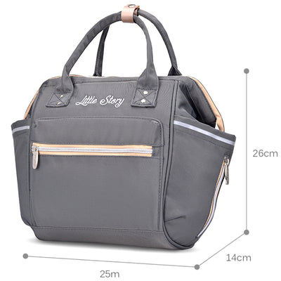 Ace Diaper Bag - Grey