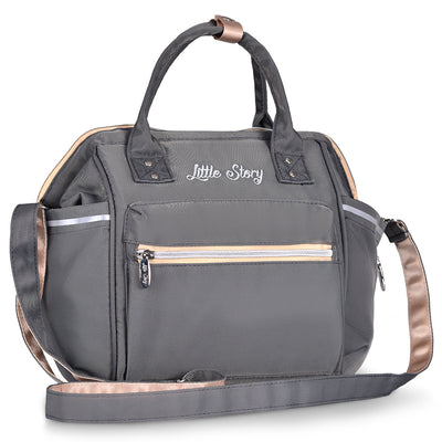 Ace Diaper Bag - Grey