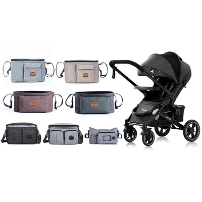 Bronx Stroller Organizer - Grey