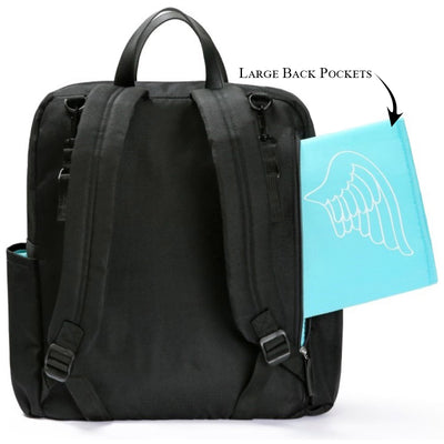 Manhattan Diaper Bag – Black