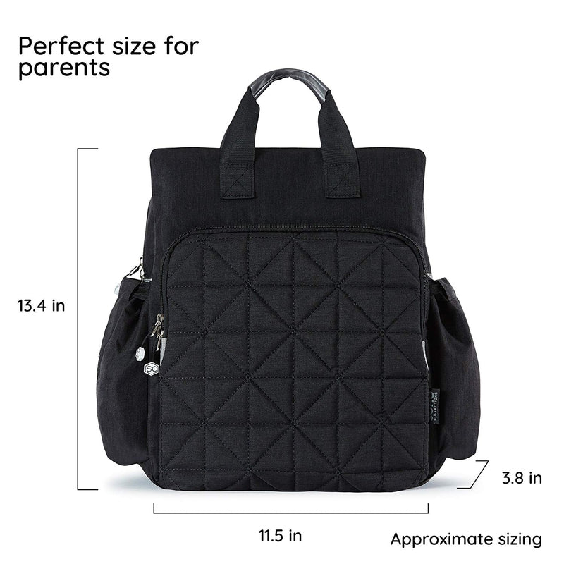 Styler Diaper Backpack - Black