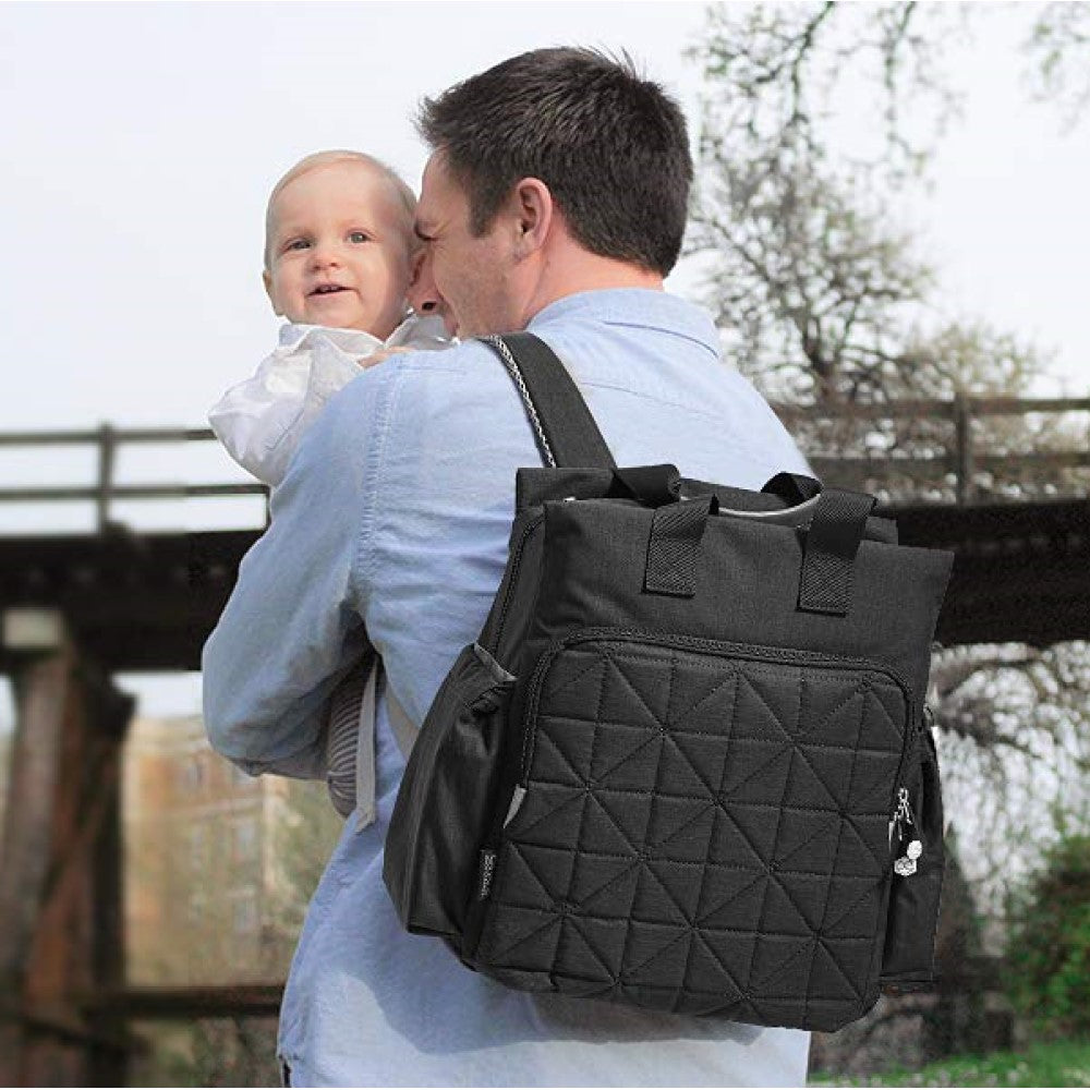 Styler Diaper Backpack - Black