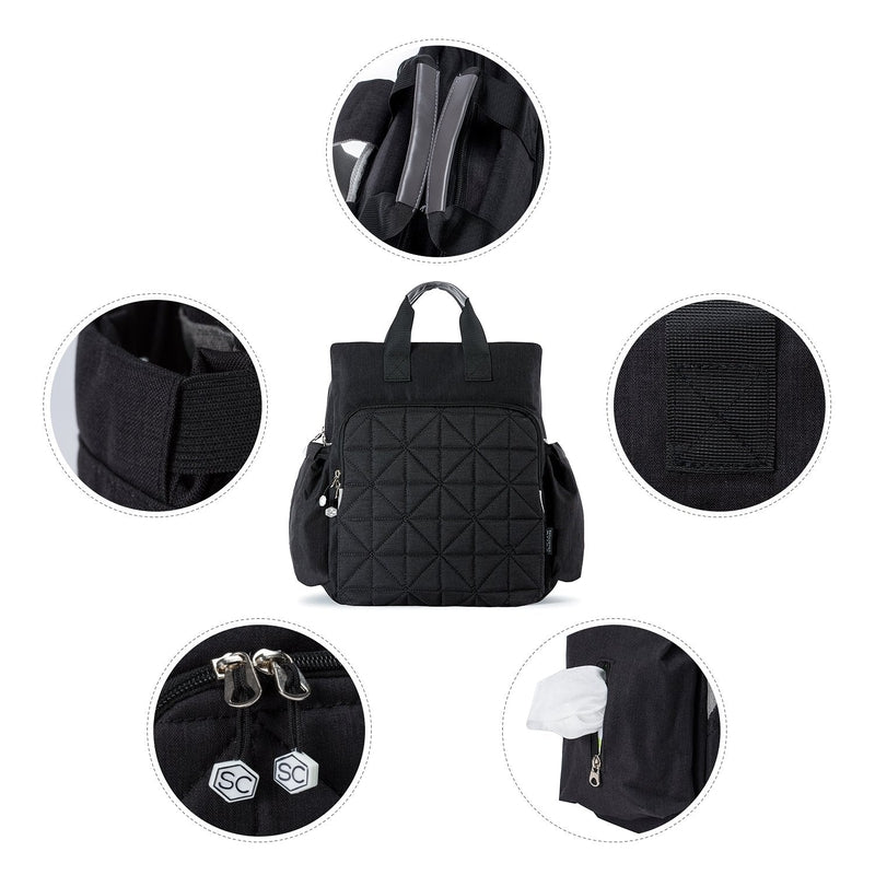 Styler Diaper Backpack - Black