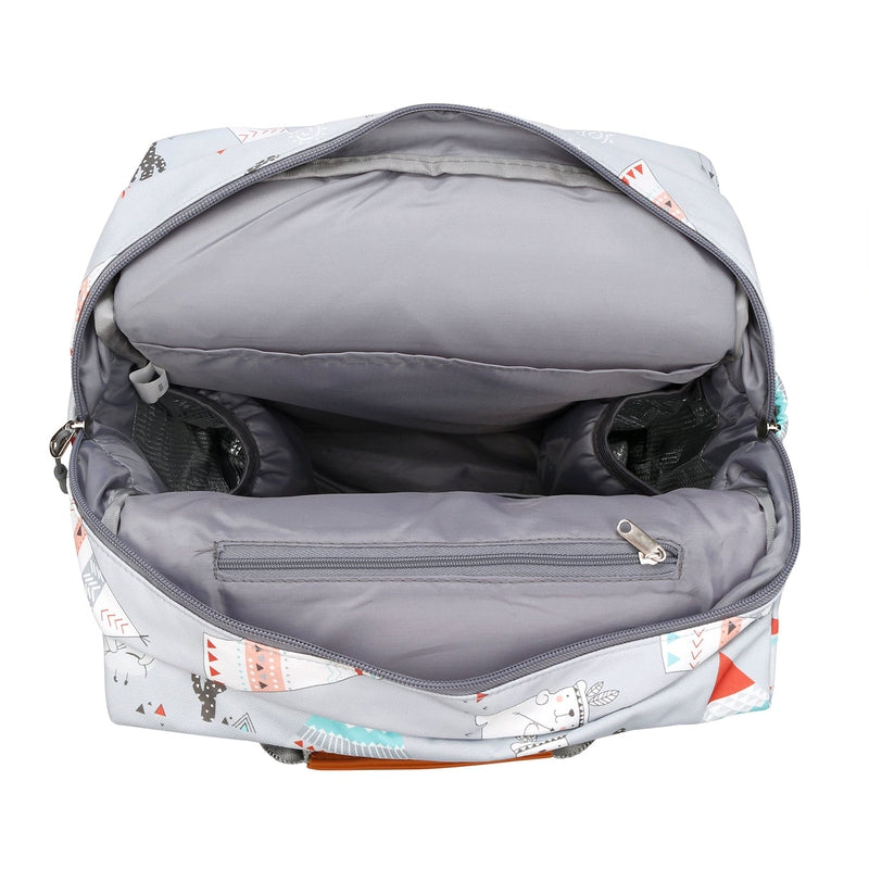 Styler Diaper Backpack - Polar Bear Grey