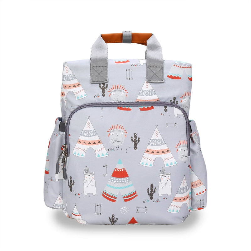 Styler Diaper Backpack - Polar Bear Grey