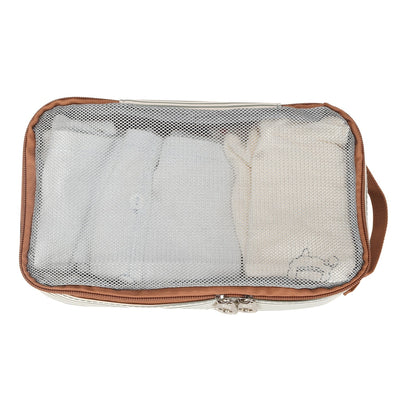 Diaper Bag with Hooks (Set of 6) - Ivory