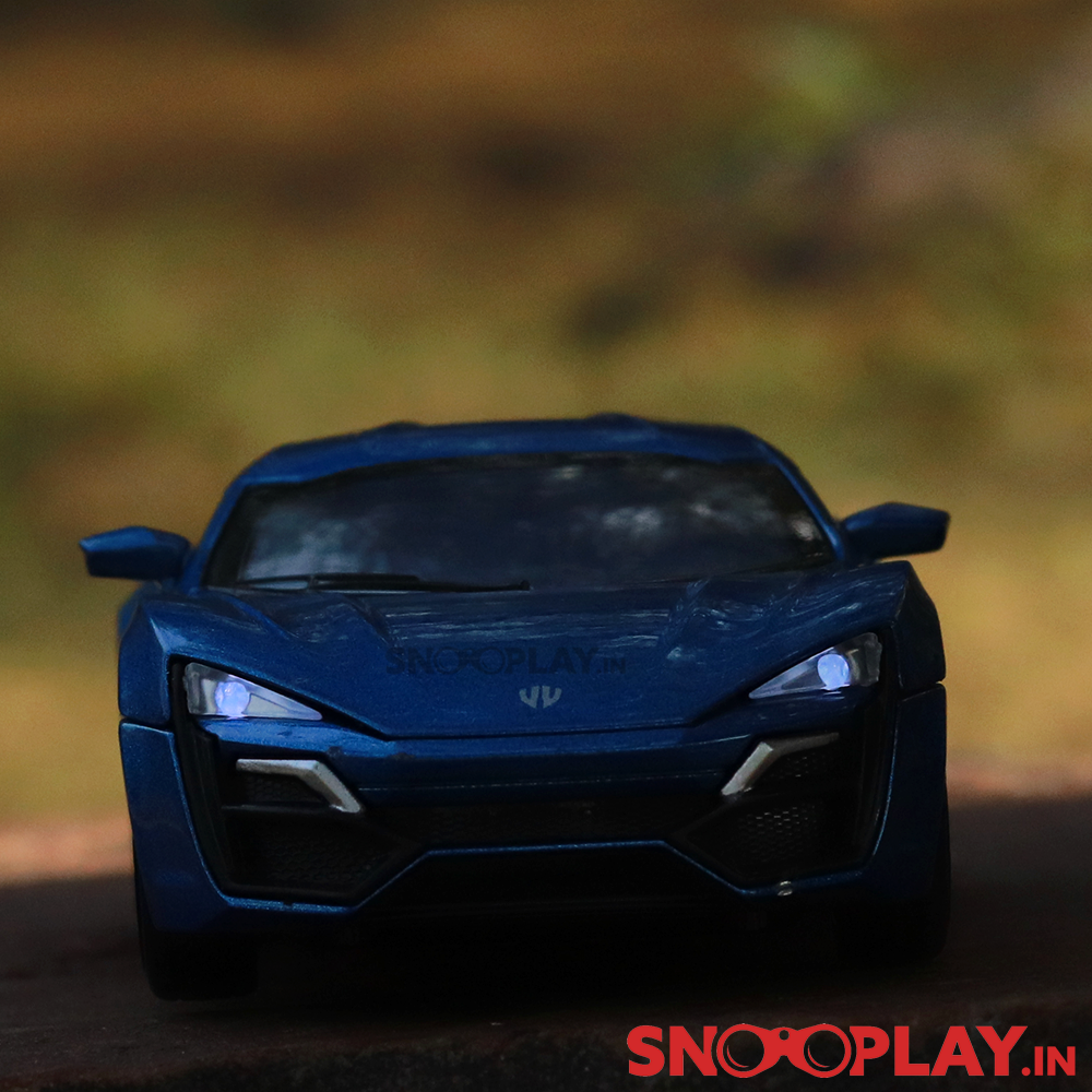 Lykan Hypersport (3218) Diecast Car Scale Model (1:32 Scale) with Lights & Sound - Assorted Colours