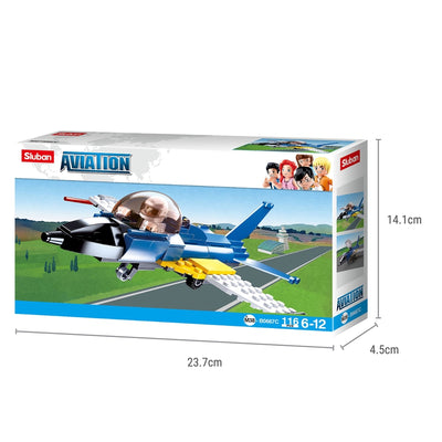 Training Plane Building Block Kit (116 Pcs)