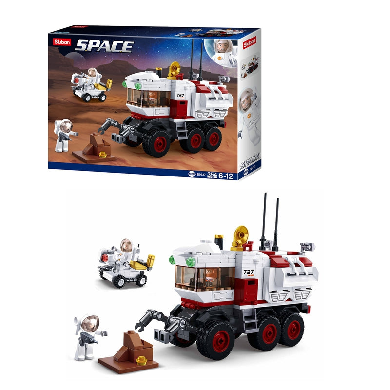 Space-Mars Rover Building Block Kit (354 Pieces)