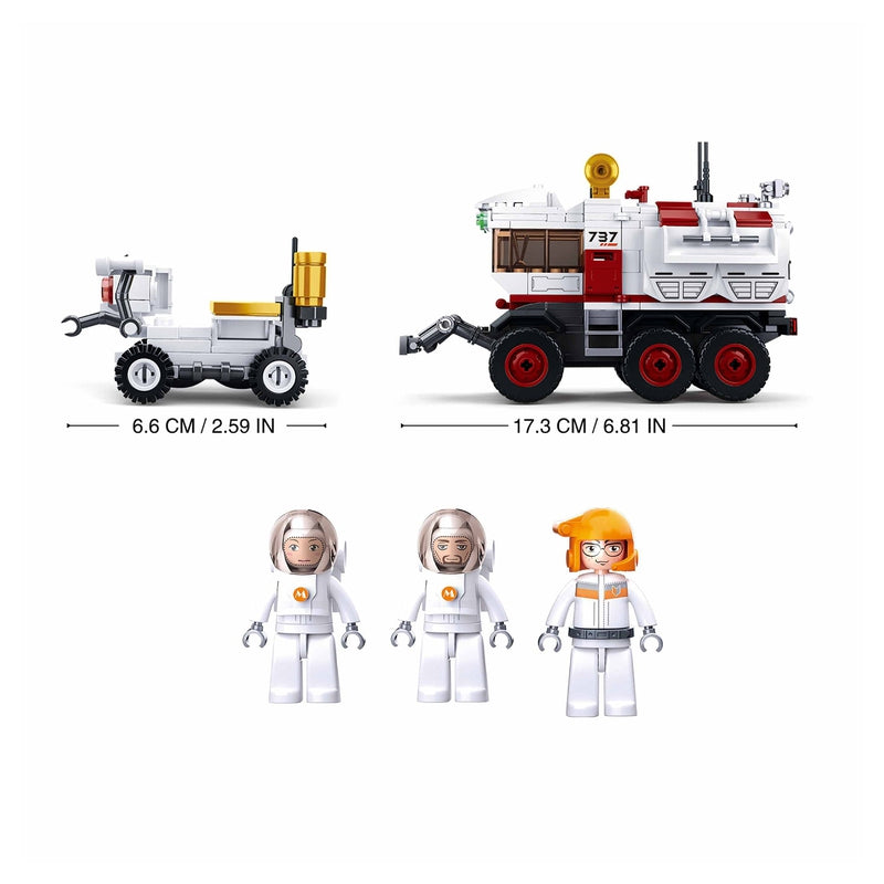 Space-Mars Rover Building Block Kit (354 Pieces)