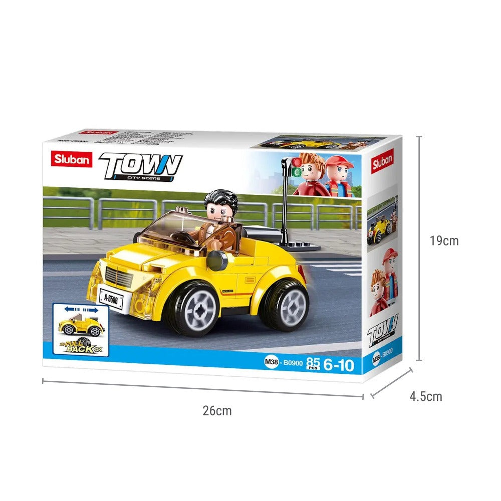 Sport Car Building Blocks ( 85 Pieces)