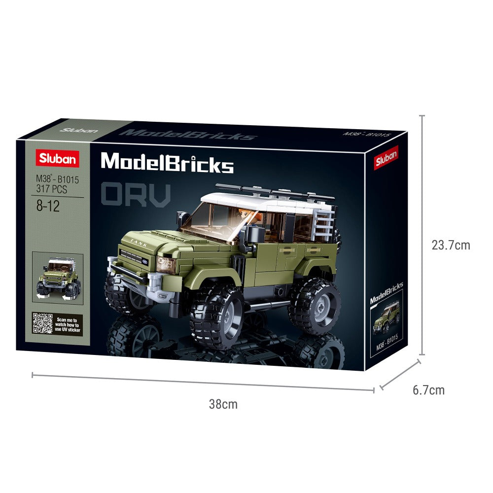 Off Road Vehicle SUV Building Blocks For Children ( 317 Pieces)