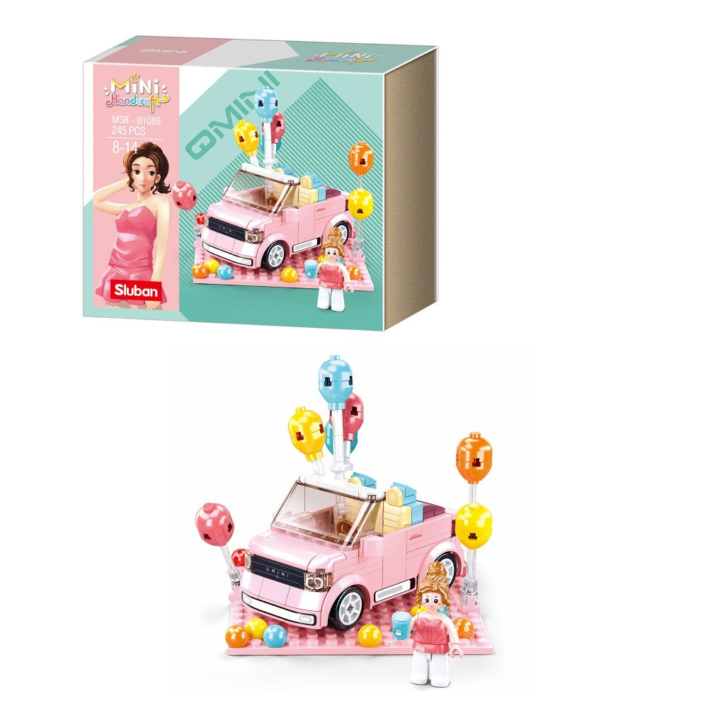 Open Topped Car For Children Building Blocks( 347 Pieces)