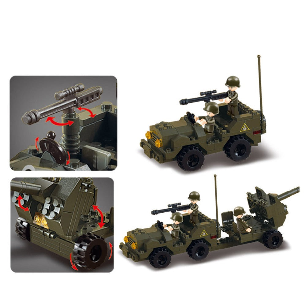 Land Forces Antiaircraft Flak For Children ( 188 Pieces)