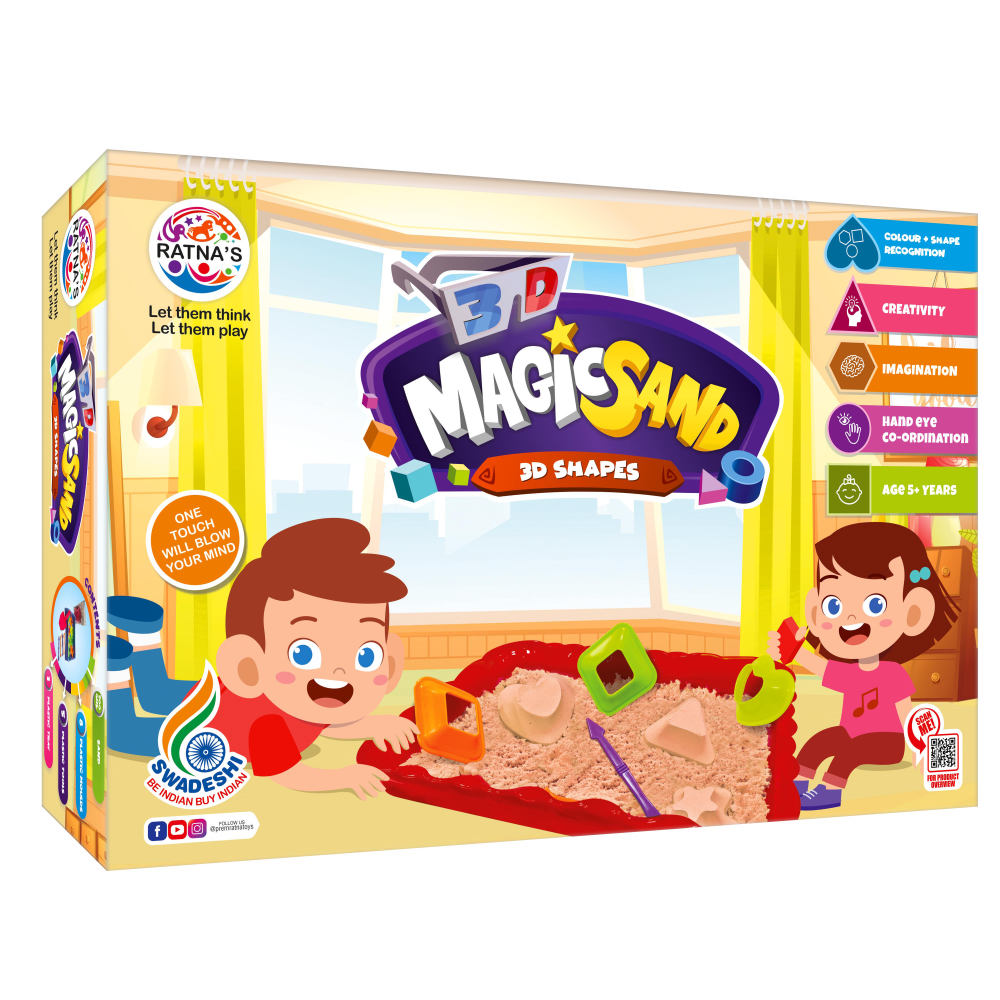 Magic Sand 3d Shape