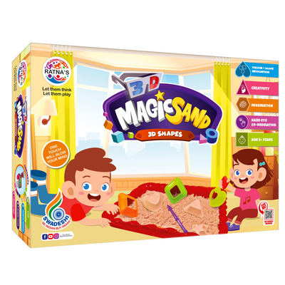 Magic Sand 3d Shape