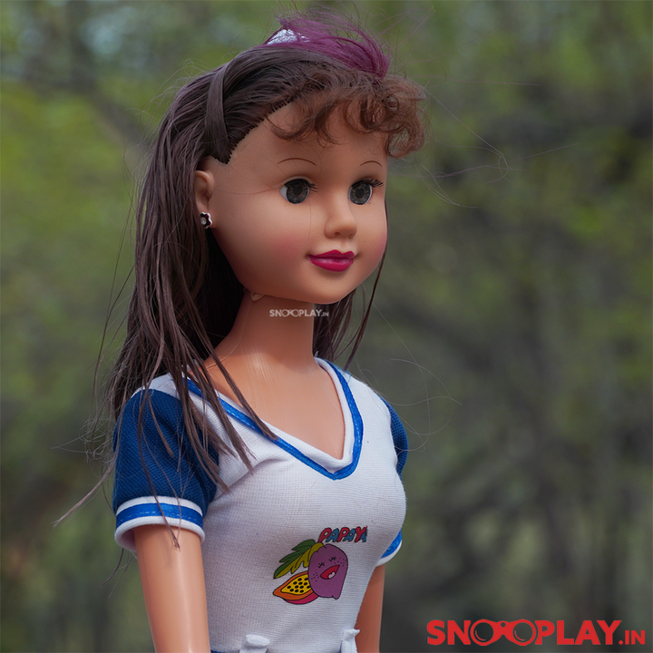 Buy Big Large size Miss world Barbie Doll for girls kids online india Snooplay