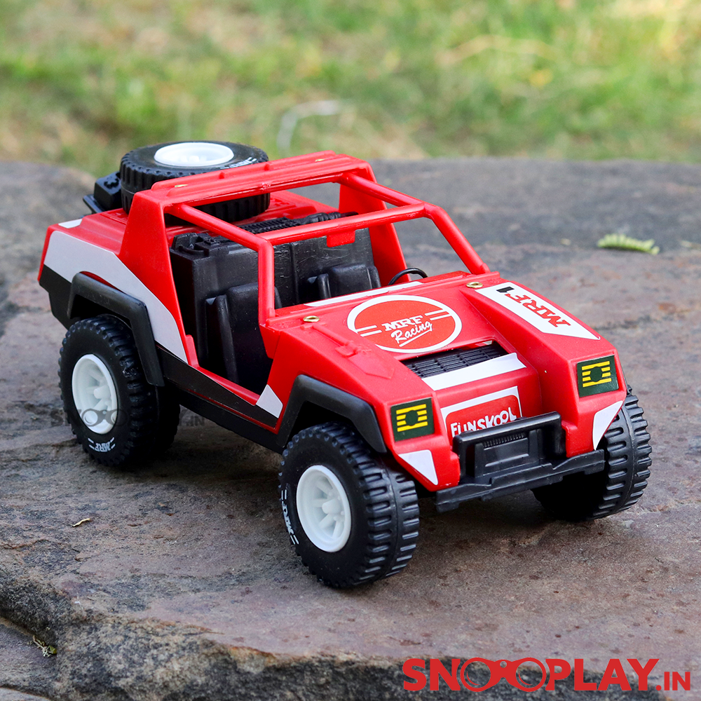 MRF Racing Jeep front shot