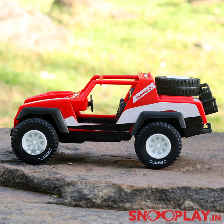 MRF Racing Jeep side shot