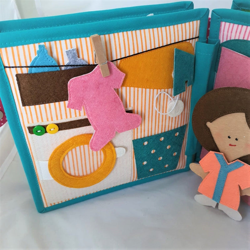 Doll House Quiet Book (1-3 Years)