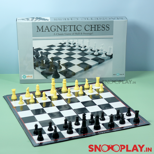 Ekta Magnetic Chess Board Game (6 Years till Grown Ups)