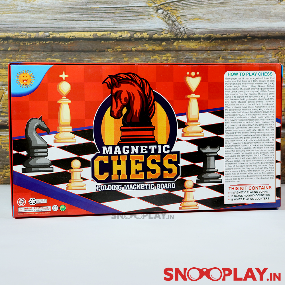 magnetic chess by sun big box back
