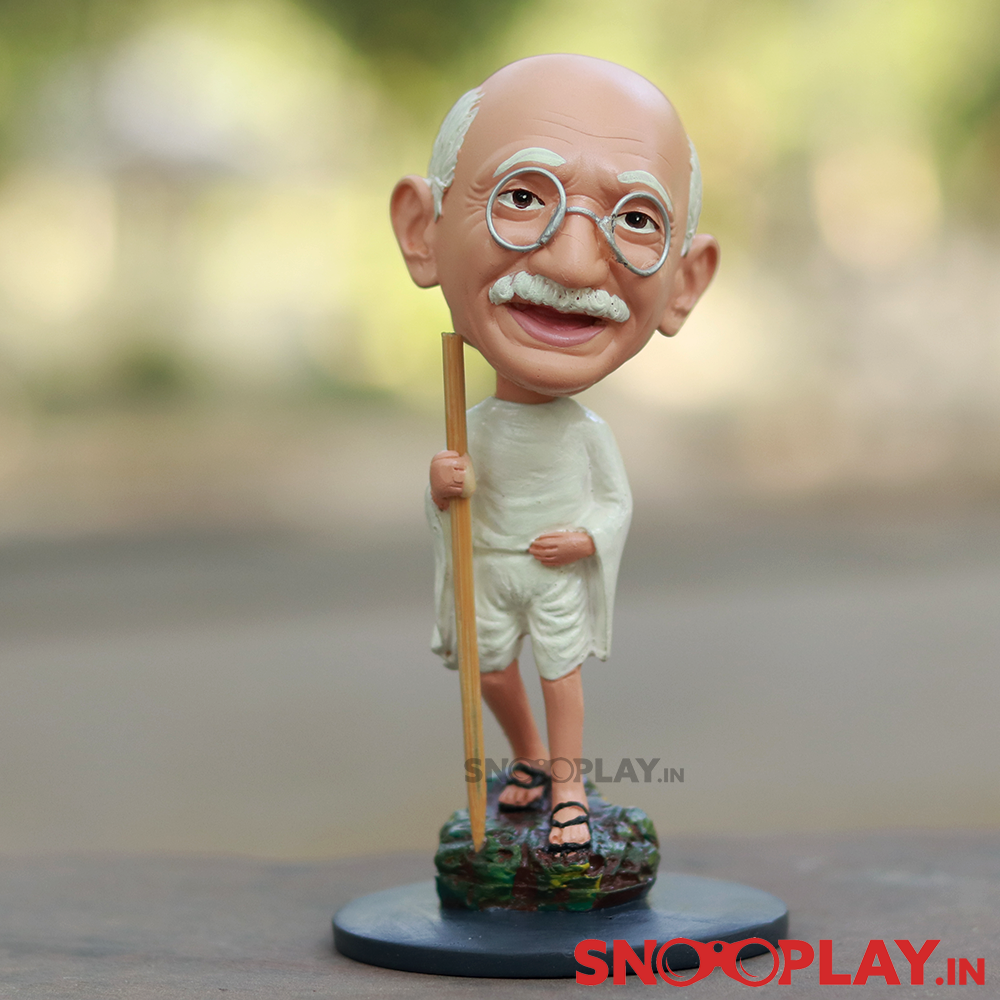 Mahatma Gandhi Bobblehead Figurine