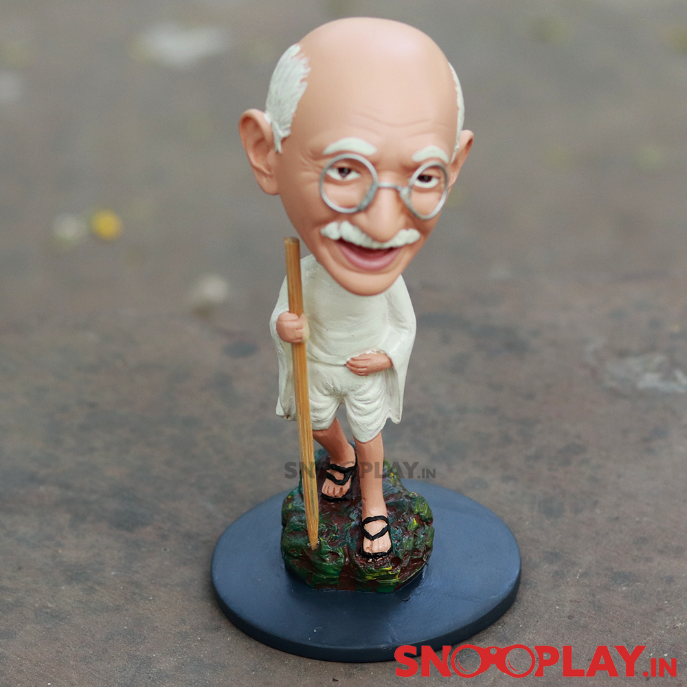 Mahatma Gandhi Bobblehead Figurine