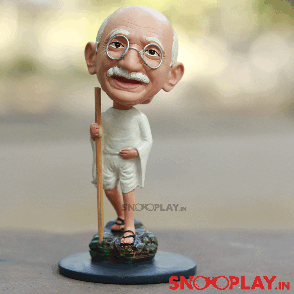 Mahatma Gandhi Bobblehead Figurine