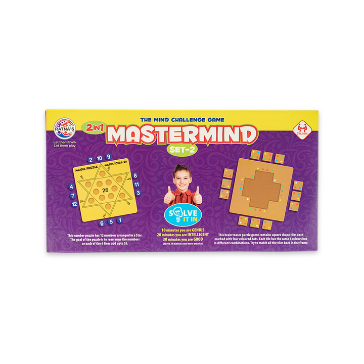 Master Mind 2in1 (Set-2) - Puzzle