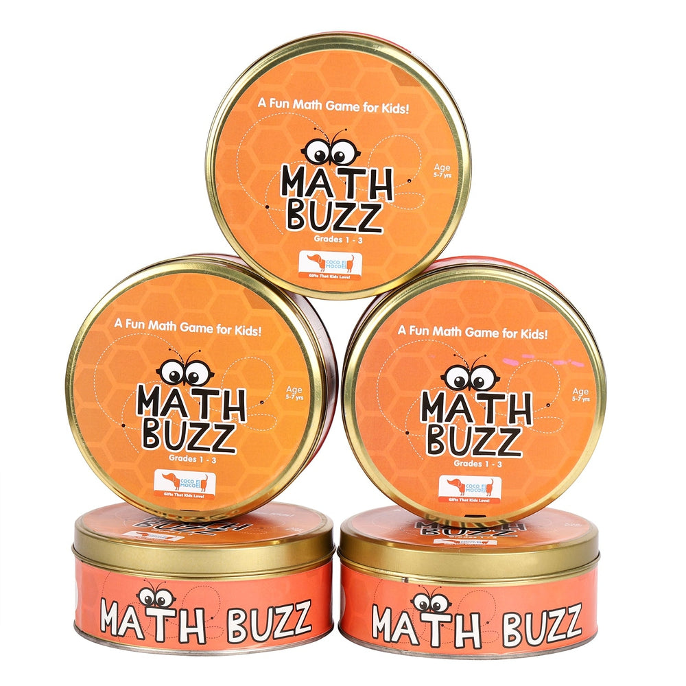 Math Buzz Educational Game- Set of 5