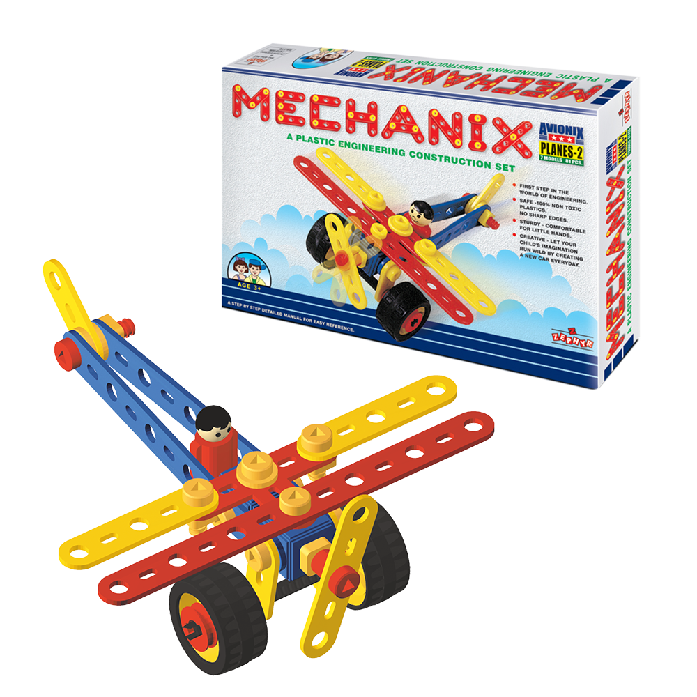 Mechanix Planes - 2 (81 Pieces)