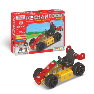 Mechanix Beginner Racer Block & Construction Set .