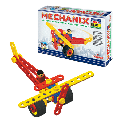 Plastic Mechanics Planes -1 (57 Pieces)