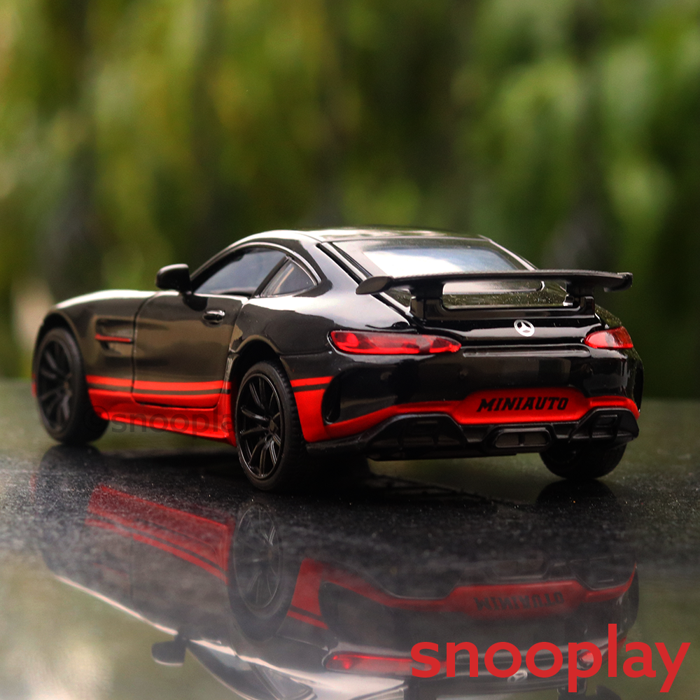 Big Fun Toy Resembling Mercedes AMG GT Diecast Car - 3259 | Light & Sound | 1:32 Scale | Assorted Colors (3 Years till Grown Ups)
