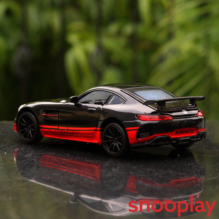 Big Fun Toy Resembling Mercedes AMG GT Diecast Car - 3259 | Light & Sound | 1:32 Scale | Assorted Colors (3 Years till Grown Ups)